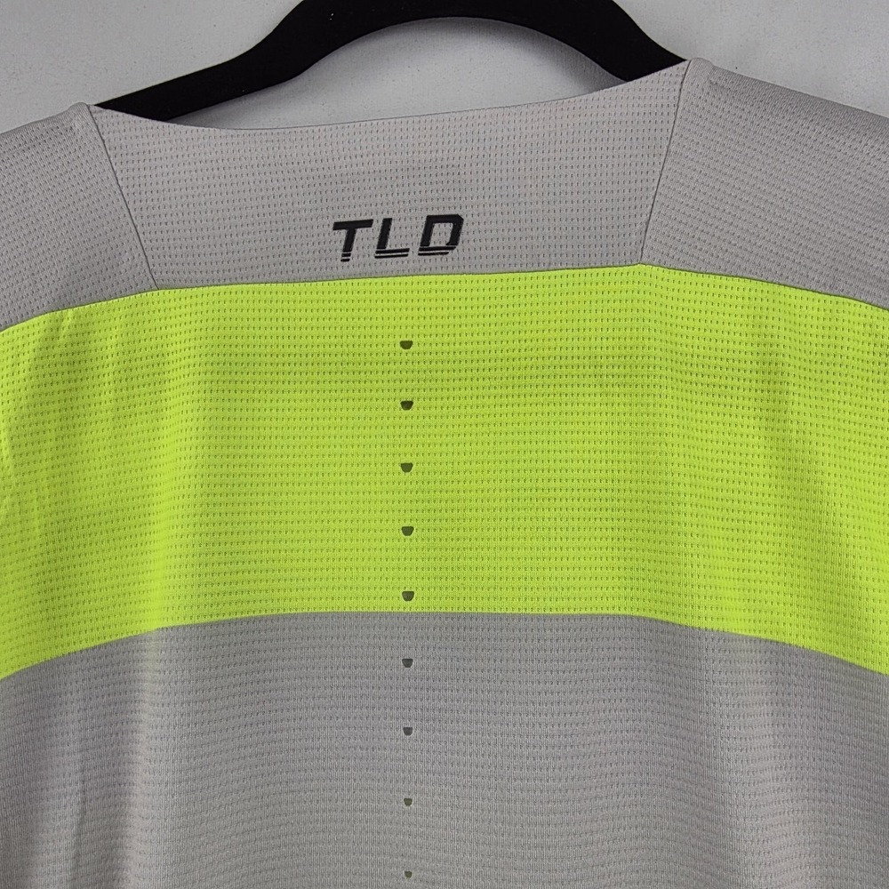 Troy Lee Designs SE Pro Jersey Grid Fog Flo Yellow XL Motocross MTB NWT - Picture 4 of 12
